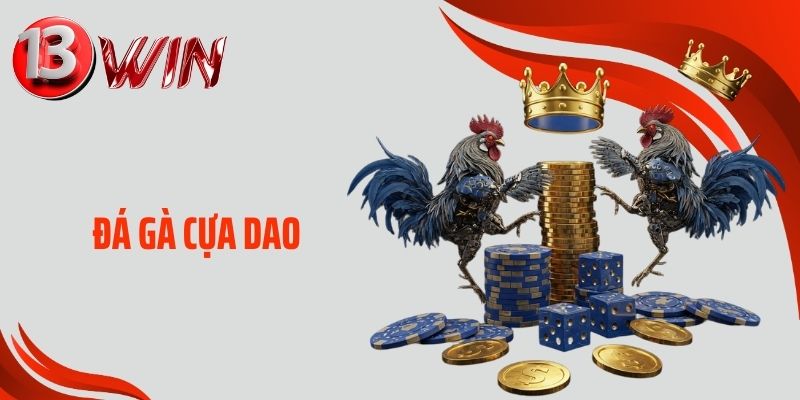 Đá gà cựa dao 13WIN